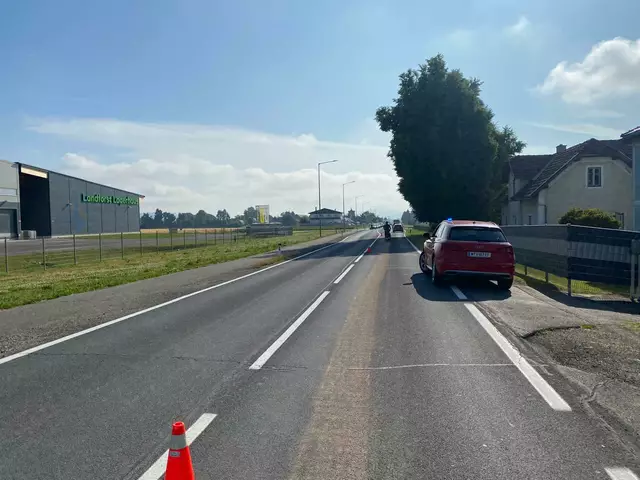 Die Ölspur zog sich über vier Kilometer. | Foto: FF Zeltweg Stadt