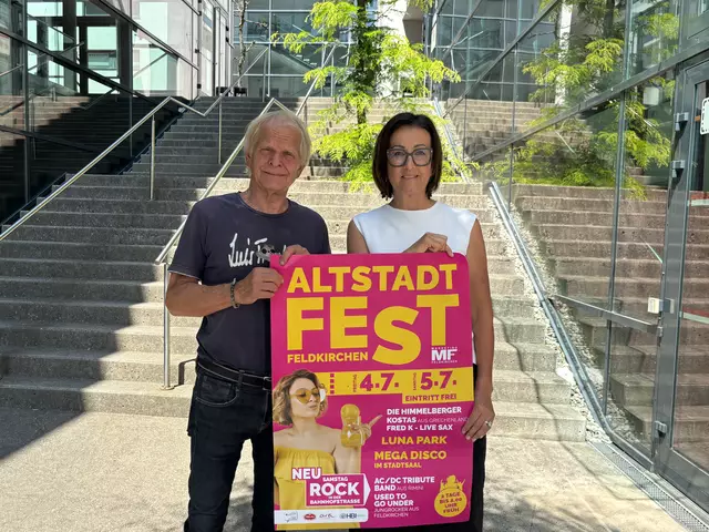 Erhard Blaßnig &amp; Andrea Pecile laden zum Altstadtfest ein. | Foto: MeinBezirk