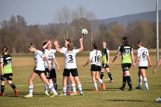 Das junge Team - vorwiegend aus Spielerinnen der BFV-Frauenakademie Stegersbach - konnte in der Steiermark nicht so oft jubeln, wie erhofft. | Foto: Michael Strini