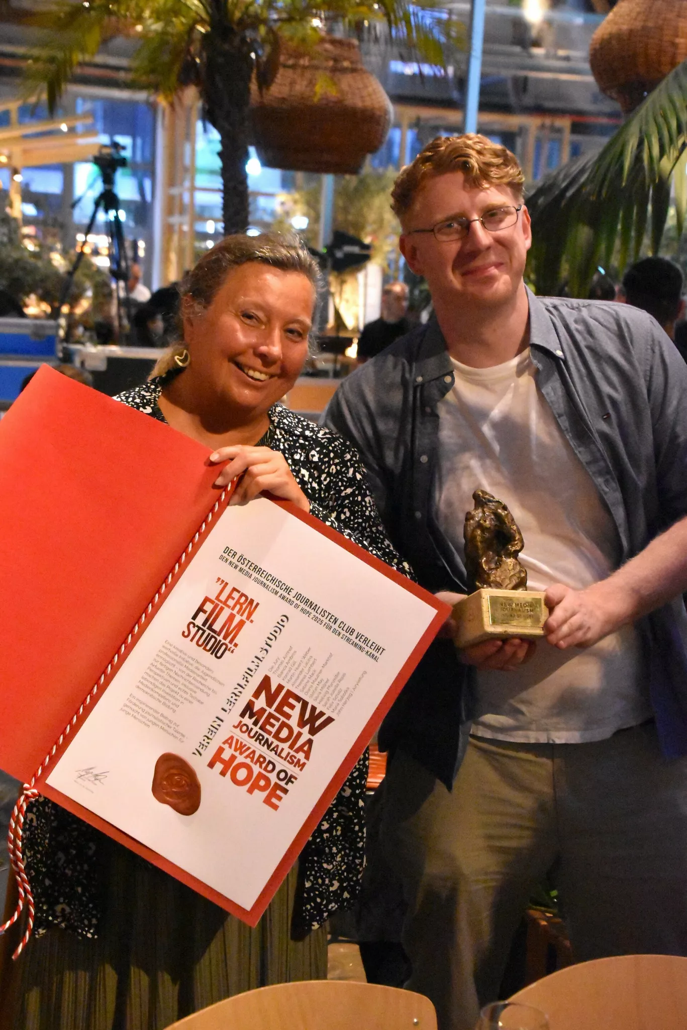 Auszeichnung: „New Media Journalism Award of Hope“ für Pinzgauerin