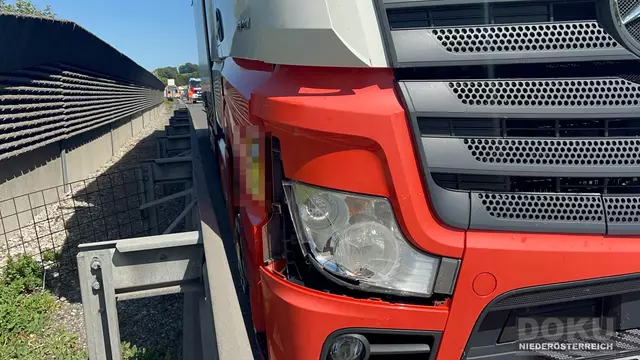 Ein ASFINAG-Mitarbeiter wurde von Lkw erfasst. | Foto: DOKU-NÖ