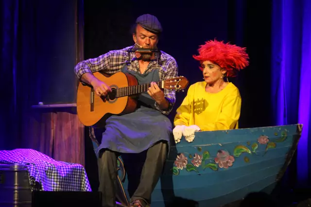 Meister Eder und der Kobold Pumuckl verstehen sich am Ende doch recht gut. | Foto: MeinBezirk/Hofmüller