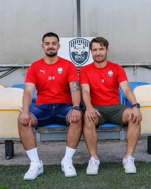 Gernot Krimberger wird neuer Trainer. Unterstützt wird er von Pjeter Preqaj. | Foto: Sabrina Waldbauer