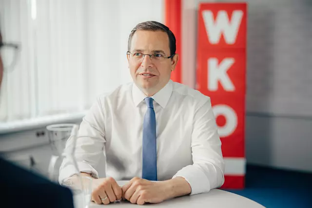 Wirtschaftskammerpräsident Mst. Andreas Wirth ist gegen die Ausbildungsfonds der SPÖ.  | Foto: WKB
