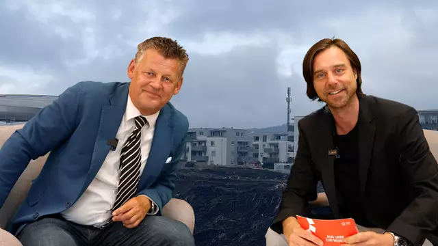 MeinBezirk-Kärnten-Chefredakteur Stephan Fugger hat Klagenfurts Bürgermeister Christian Scheider auf den heißen Stuhl gebeten. | Foto: MeinBezirk.at
