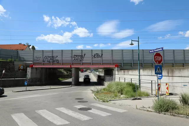 Ein Abschnitt der Austraße wird saniert. | Foto: Stadt Krems