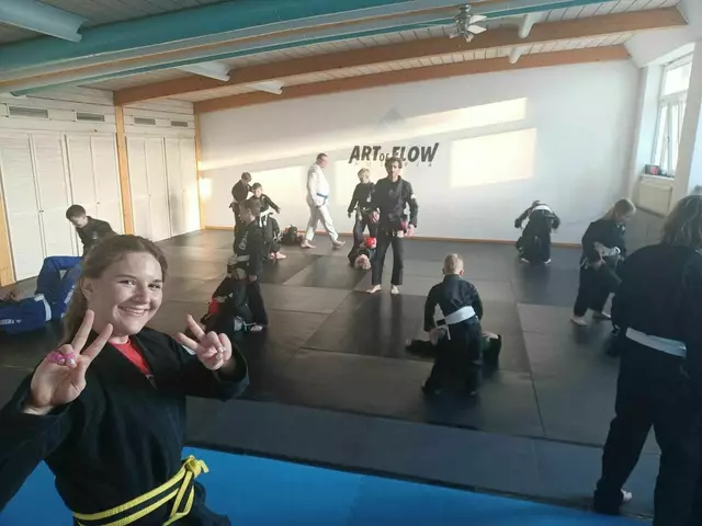 Genug Platz zum Trainieren gibt's im neuen Vereinslokal in Kapfenberg. | Foto: BJJ Austria Kapfenberg