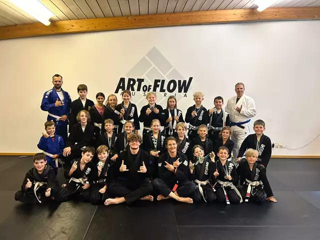 Ein wahrer Medaillenregen für die BJJ Austria Kapfenberg beendete die Steirische Meisterschaft am vergangenen Wochenende. | Foto: BJJ Austria Kapfenberg