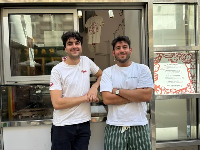 Mauriz Bittner und Ben Yosfan haben Bock. | Foto: Das Bock