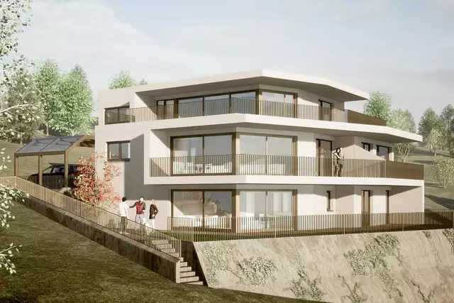 Beim Wohnprojekt "Sonnegg" ist noch eine Wohnung erhältlich. | Foto: ATH Immobilien