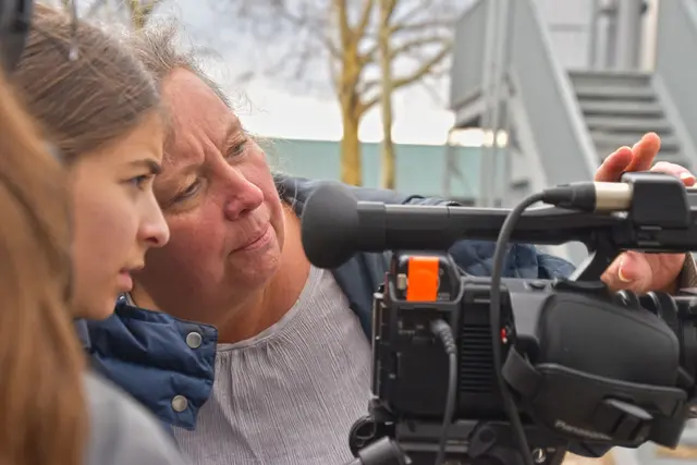 Die Gründerin der Lern.Film.Studios, Susanne Radke bei der Arbeit. | Foto: Lern.Film.Studio