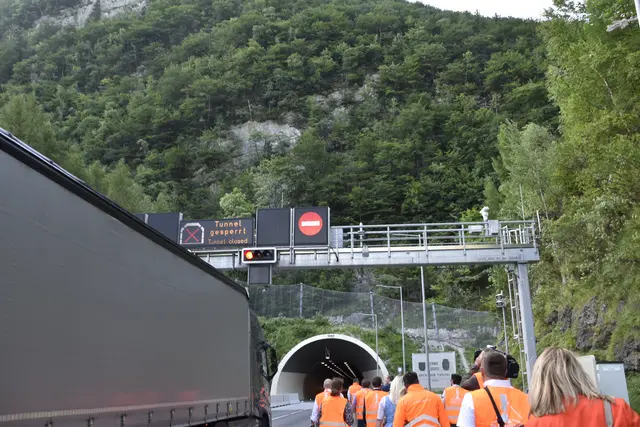 Ein letztes Mal wurde der Tunnel im Zuge der Baustelle völlig gesperrt.  | Foto: Theresa Vogl