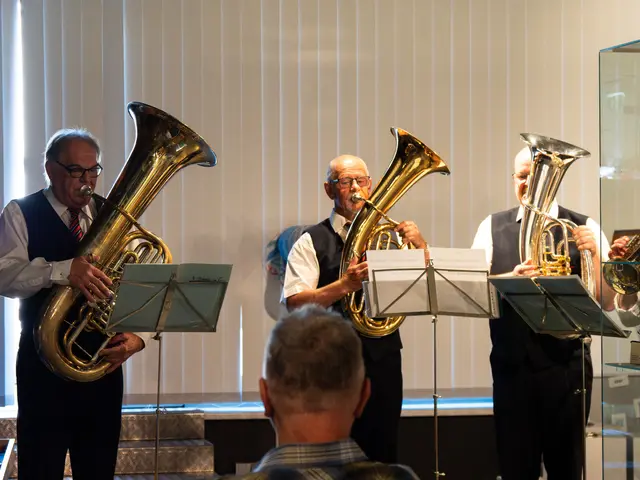 Musikalische Begleitung durch den Eisenbahner Musikverein