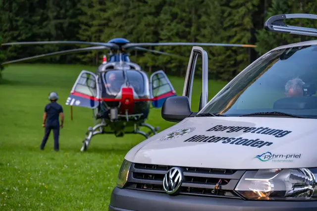 Die Bergretter aus Hinterstoder waren am 20. Juni im Einsatz bei einer Suchaktion auf dem großen Priel. | Foto: Team Fotokerschi