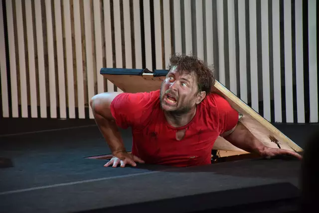 Valentin Frantsits brillierte als Gluthammer.  | Foto: Haun