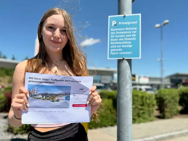 „Für uns war das EKZ wie ein zweites Zuhause“, erzählt Selina Grundtner-Zögl im Gespräch mit MeinBezirk Horn. | Foto: Markus Kahrer