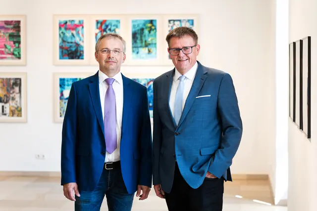 Zabern und Fraundorfer. | Foto: Saatbau Linz