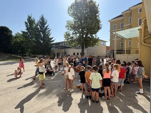Großer Andrang beim 1. Kreativtag an der VS St. Veit.