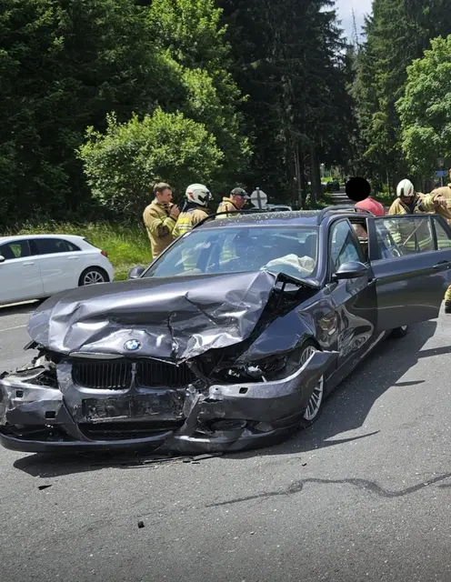 Zu einem schweren Verkehrsunfall kam es auf der B95 im Ortsteil St. Andrä im Lungau am 26. Juni 2025. | Foto: FF-St. Andrä im Lungau