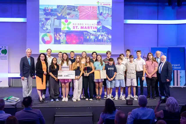 Das Gewinnerteam des BG/BRG St. Martin  | Foto: FCIO/Marko Kovic