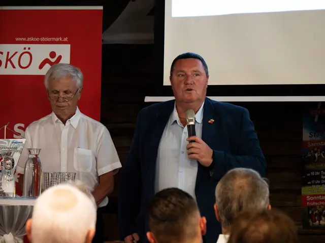 Präsident des Eisenbahnersport Helmut Gruber