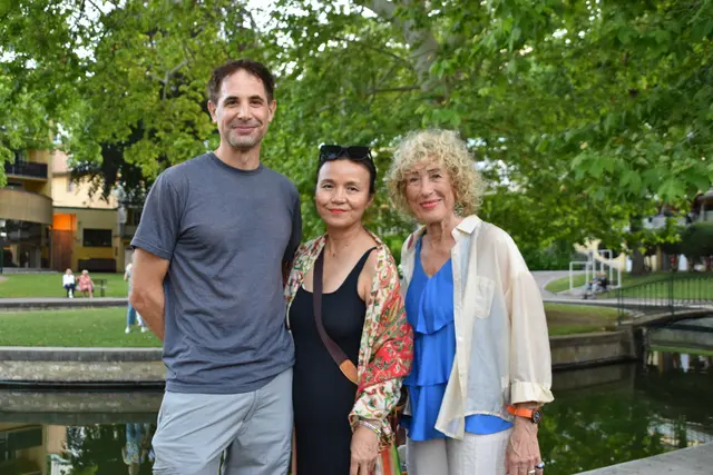 Hartwig Hochmair, Jennifer Fu und Gerlinde Hochmair. | Foto: Preineder