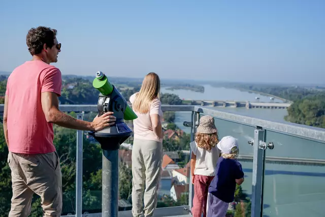 Der Aussichtsturm in Obernberg am Inn. | Foto: OÖ Tourismus/Martin Fickert