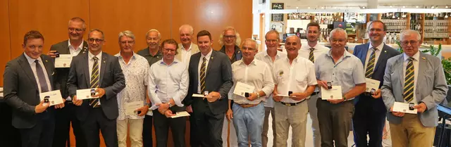 Die geehrten Mitglieder des LC Fürstenfeld | Foto: Walter Eder-Halbedl