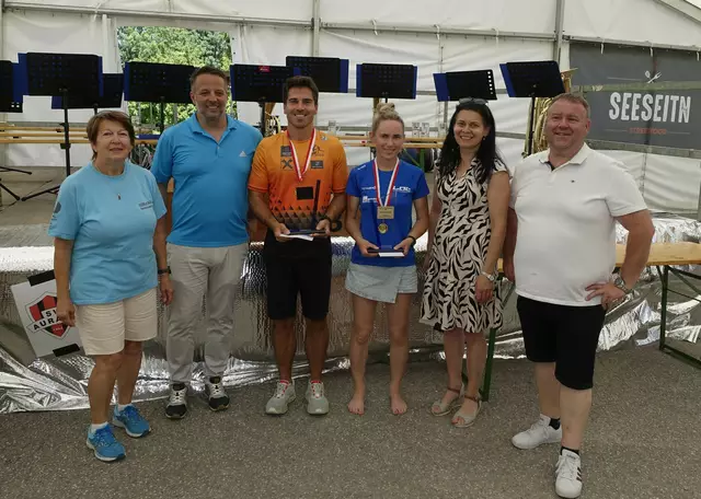 Waltraud Nigl, Manuel Thalhammer, Milan Zoric, Verena Haas, Elke Haitzinger und Franz Gabeder (v.l.). | Foto: Rudi Nigl