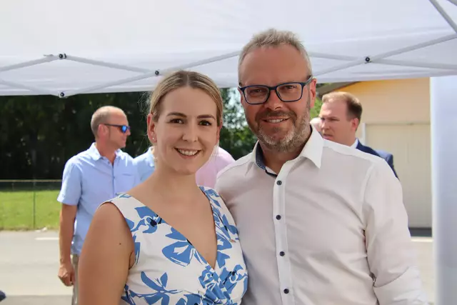 Gelebte Sozialpartnerschaft: Wirtschaftskammer-Bezirksleiterin Katharina Bagdy und Arbeiterkammer-Bezirksleiter Reinhard Jud-Mund. | Foto: Martin Wurglits