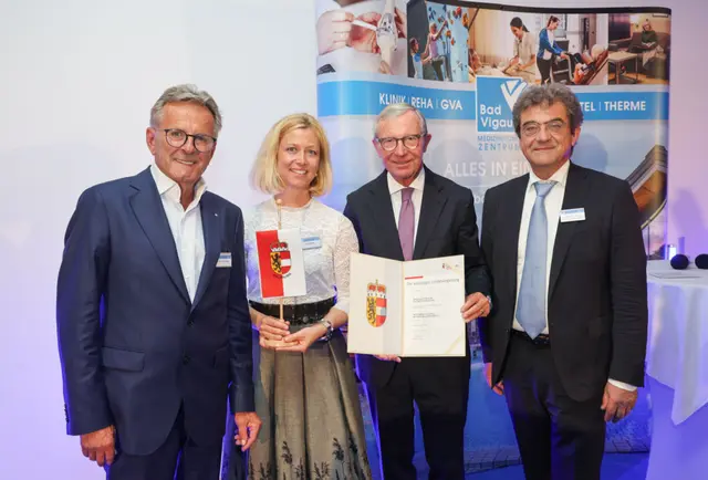 Schafflinger, Gruber, Haslauer und Lebmann. | Foto: LMZ/Franz Neumayer