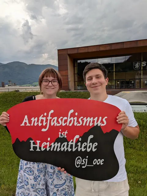 Clara Reichart und Elias Hörzing. | Foto: SJ Kirchdorf/Privat