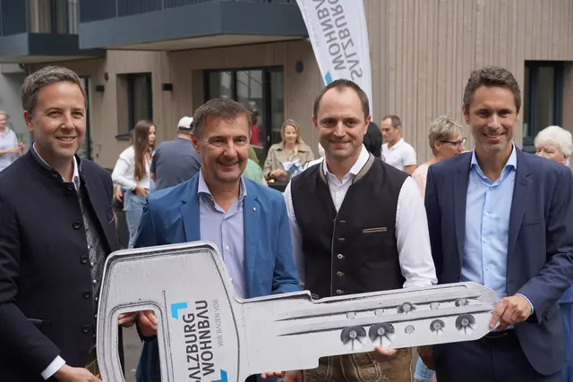 v.l. Thomas Maierhofer, Martin Zauner, Axel Ellmer und Georg Grundbichler | Foto: Johannes Brandner