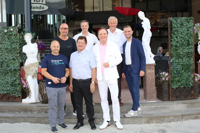 Robert Karlhofer, Thomas krainz, Bernd Hinteregger, Helmut Steiner, Andreas Kristan  und Maximilian Rakuscha. | Foto: MeinBezirk.at