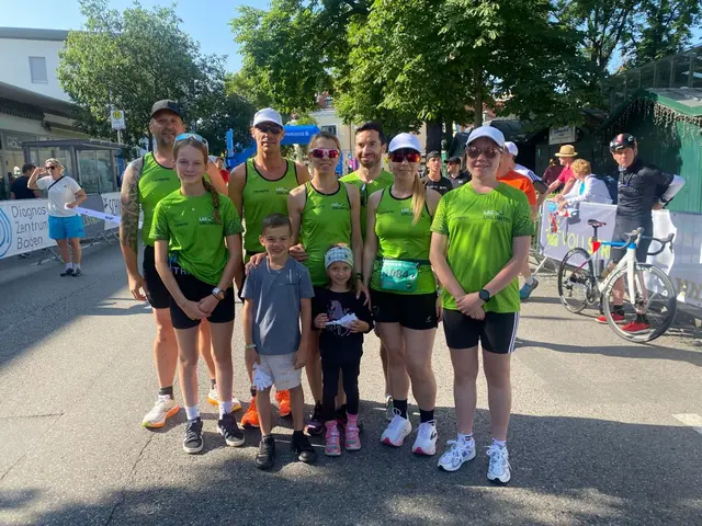LAC Team beim Badener Stadtlauf. | Foto: Daniel Wildzeiss