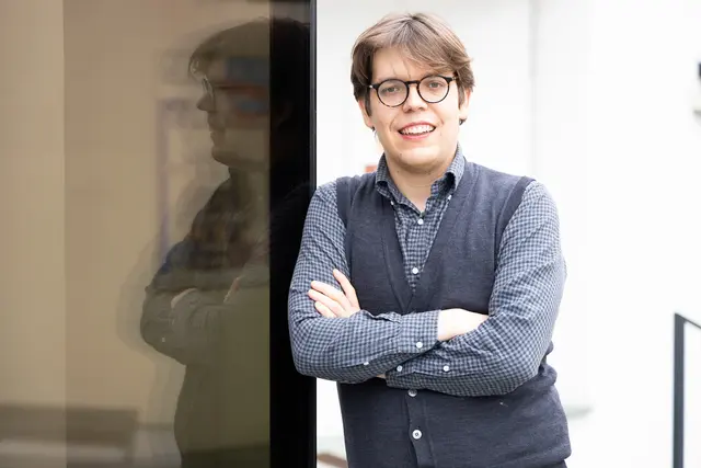 NEOS Gemeindesprecher Lutzer. | Foto: NEOS WN