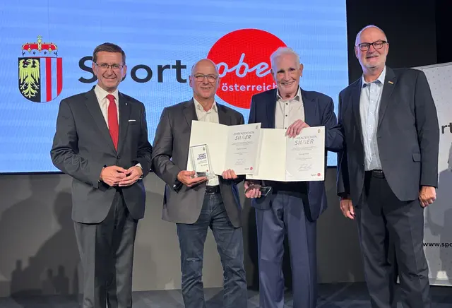 Walter Kramer (l.) und Georg Klein wurden geehrt. | Foto: Gerald Stutz