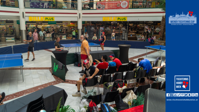 Die Spannung steigt mit jedem abgeschlossenen Spiel - wer gewinnt den Wiener Tischtennis Cup in der Lugner City? | Foto: Tischtennis Hobby Wien