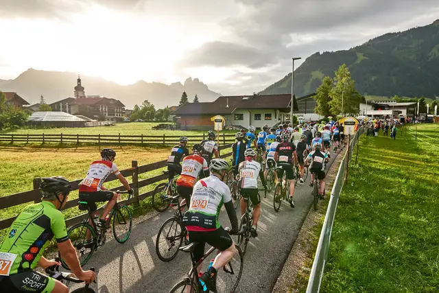 Beim Radmarathon ist ganz schön viel los. | Foto: Archiv Veranstalter