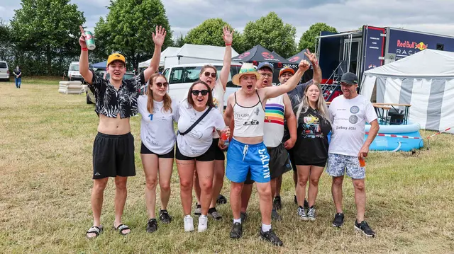 Beste Stimmung auf den Campingplätzen. | Foto: Ripu