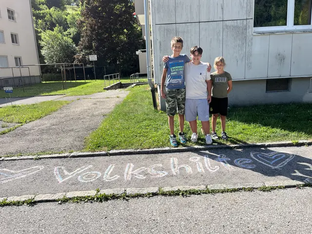 Auch die Kids hatten viel Spaß. | Foto: Volkshilfe