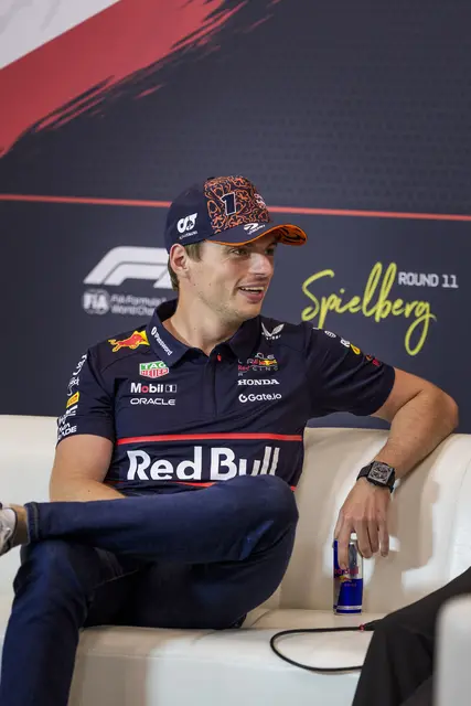 Max Verstappen war etwas "verschnupft". | Foto: RB/Platzer