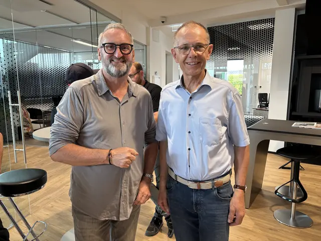 Jürgen Armbrust und Helmut Ledinegg | Foto: Brigitte Gady