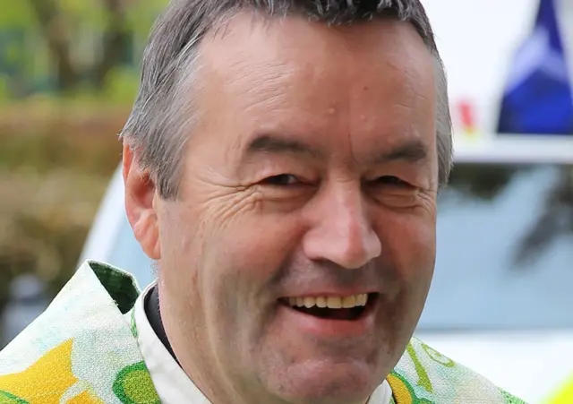 Pfarrer August Aichhorn: "Wir brauchen den Berliner Mauerfall auch in der Kirche!" | Foto: Pfarre St. Anna Pregarten