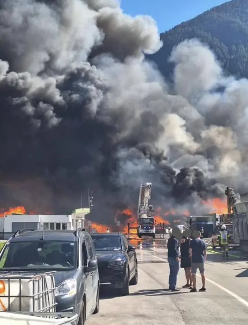 Die Situation war außer Kontrolle. | Foto: Stützpunkt II - Feuerwehr Greifenburg