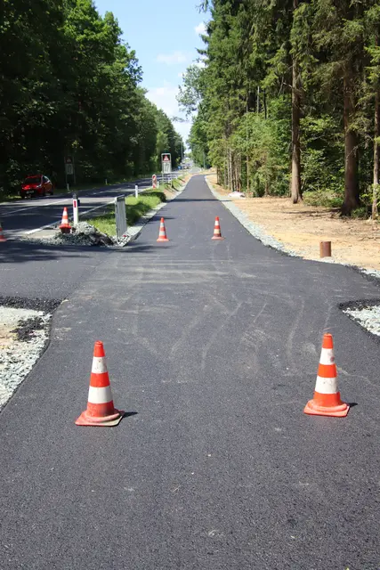 Der Radweg wurde vor kurzem fertiggestellt und ist 1,2 Kilometer lang. | Foto: Martin Wurglits