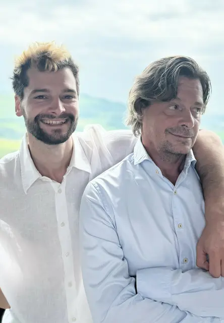 Fritz und Aaron Karl, "Mon Tres cher Pere, Mein allerliebster Papa", 8. Juli 2025; aus den Briefen von Wolfgang und Leopold Mozart.  | Foto: K&amp;K FS / Karl