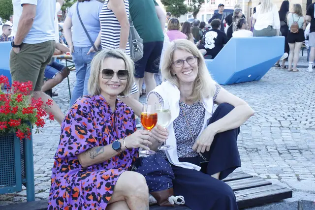 Conny Bodansky und Sandra Korschinsky genossen den Abend in vollen Zügen | Foto: Anna Seymann