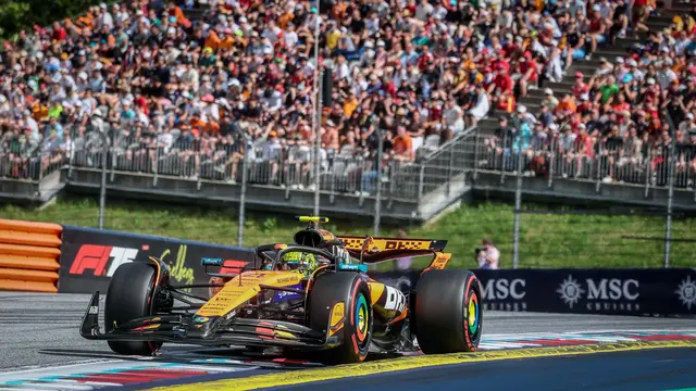 Lando Norris holte den Sieg am Red Bull Ring. | Foto: Ripu