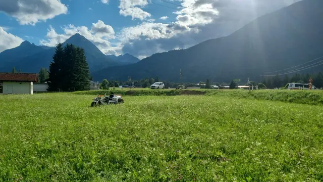 Der Unfall in Forchach forderte ein Todesopfer. | Foto: Zoom Tirol